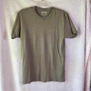 Orvis Tshirt Olive Green Dog Graphic‎ Print Duck Hunting Women s Size M
